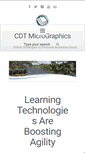 Mobile Screenshot of cdtmicrographics.com